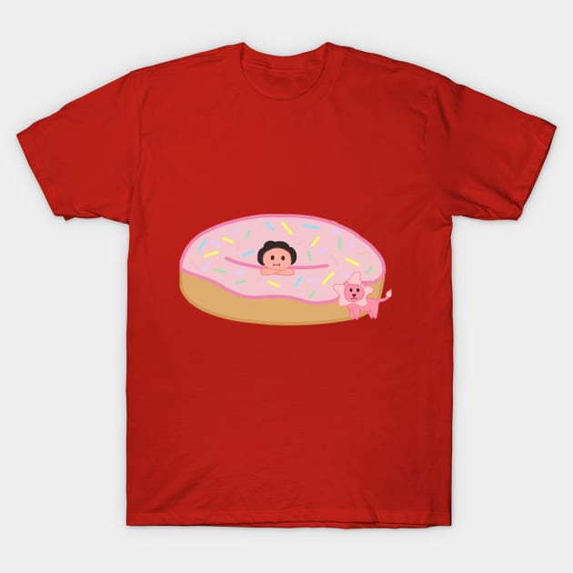 Steven Doughnut T-Shirt by MagixFire